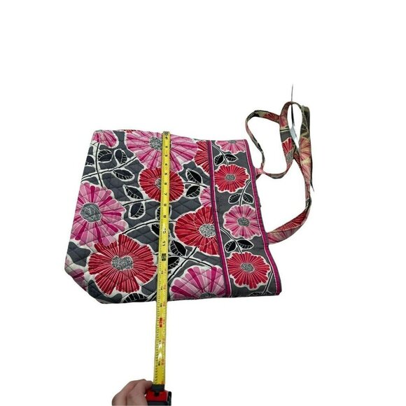 Vera Bradley Quilted Floral Tote Purse - Picture 6 of 9